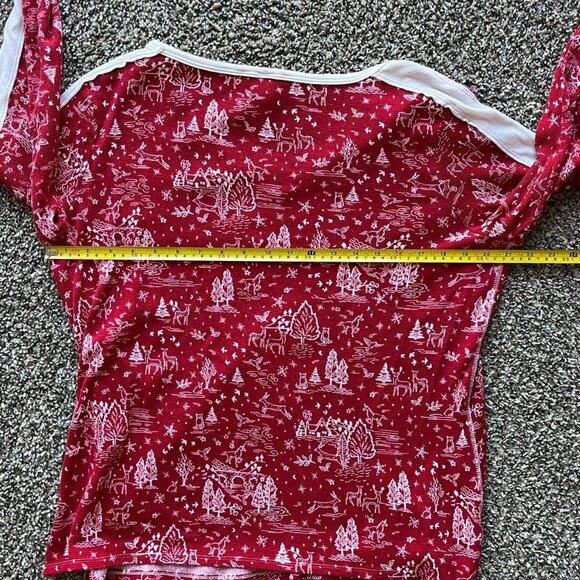 Victorias Secret Christmas Pajama Set, women's Size Large Cozy, Warm Pajamas - Picture 4 of 5